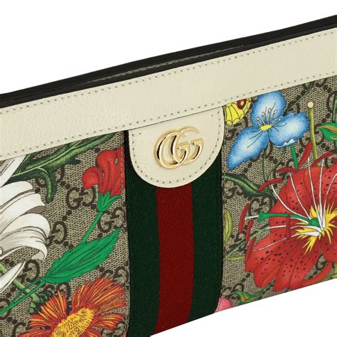 gucci ophidia floral multicolor cross body bag gucci|Gucci brown ophidia shoulder bag.